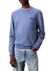 calvin klein felpa girocollo uomo lv04rc273g blu 2554670