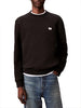 calvin klein felpa girocollo uomo lv04rc273g nero 4583748