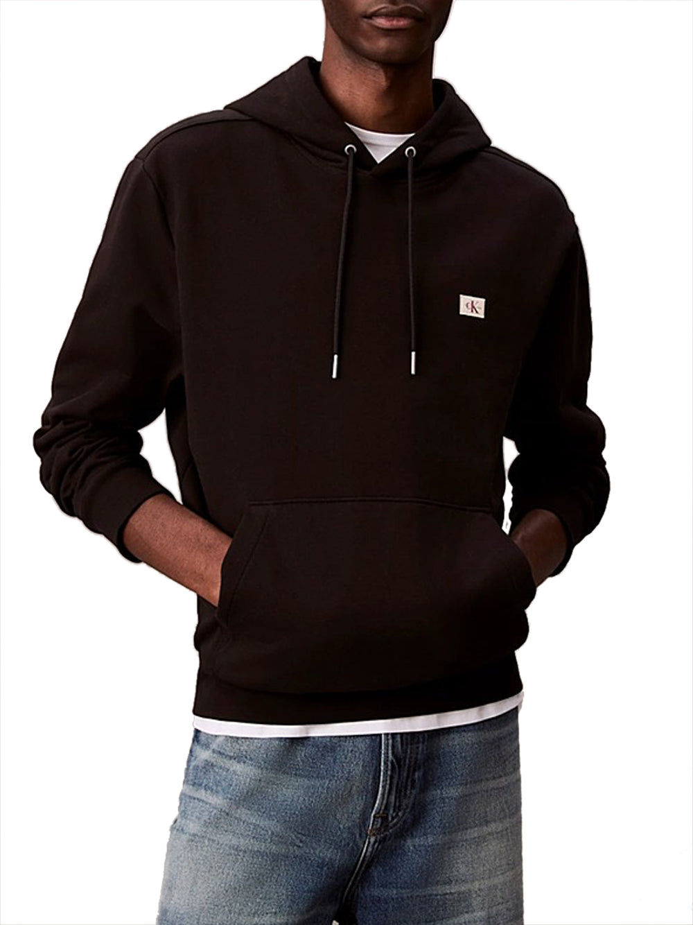 Calvin Klein Felpa Cappuccio Uomo LV04RC274G Nero