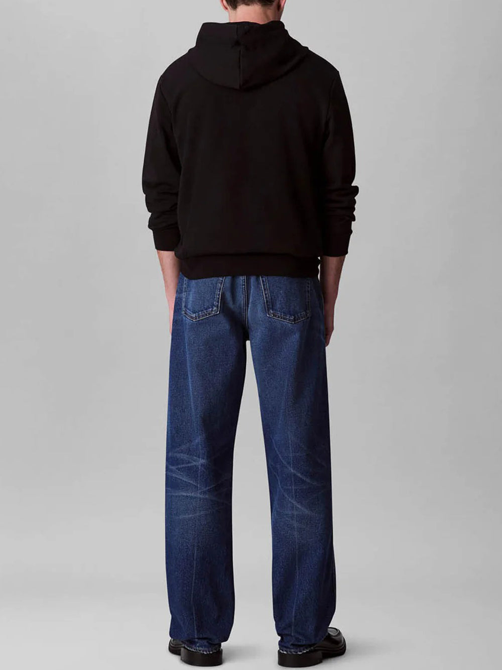 Calvin Klein Felpa Cappuccio Uomo LV04RC282G Nero