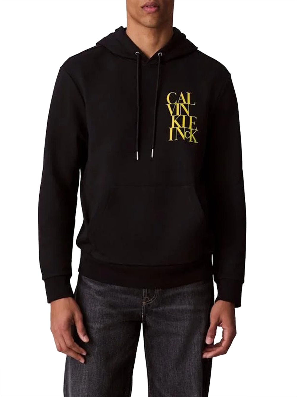 Calvin Klein Felpa Cappuccio Uomo LV04RC283G Nero