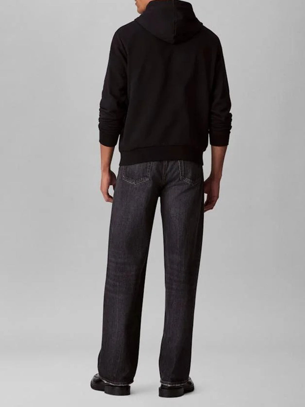 Calvin Klein Felpa Cappuccio Uomo LV04RC283G Nero