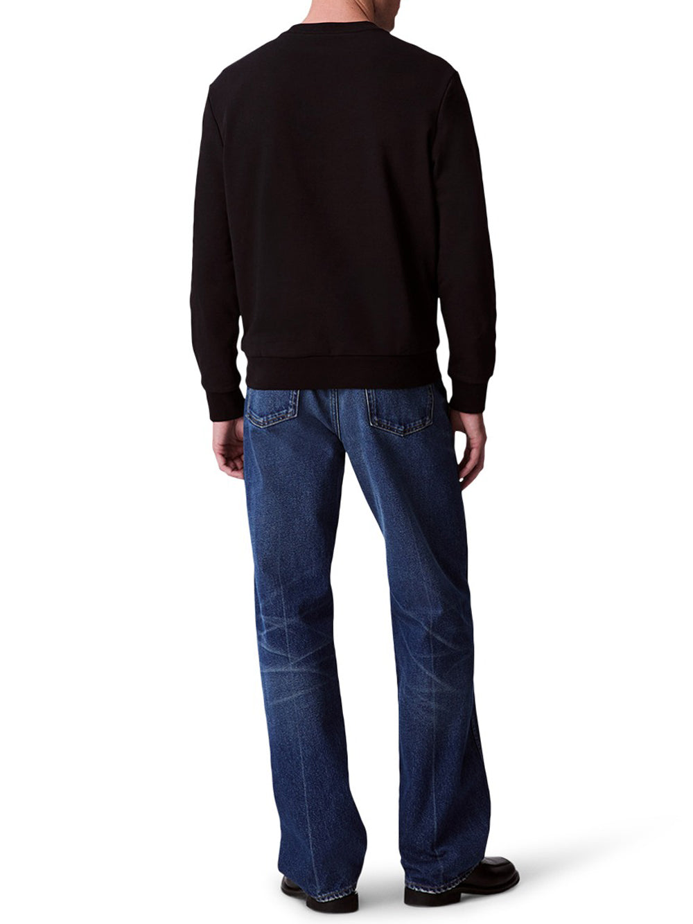 Calvin Klein Felpa Girocollo Uomo LV04RC285G Nero