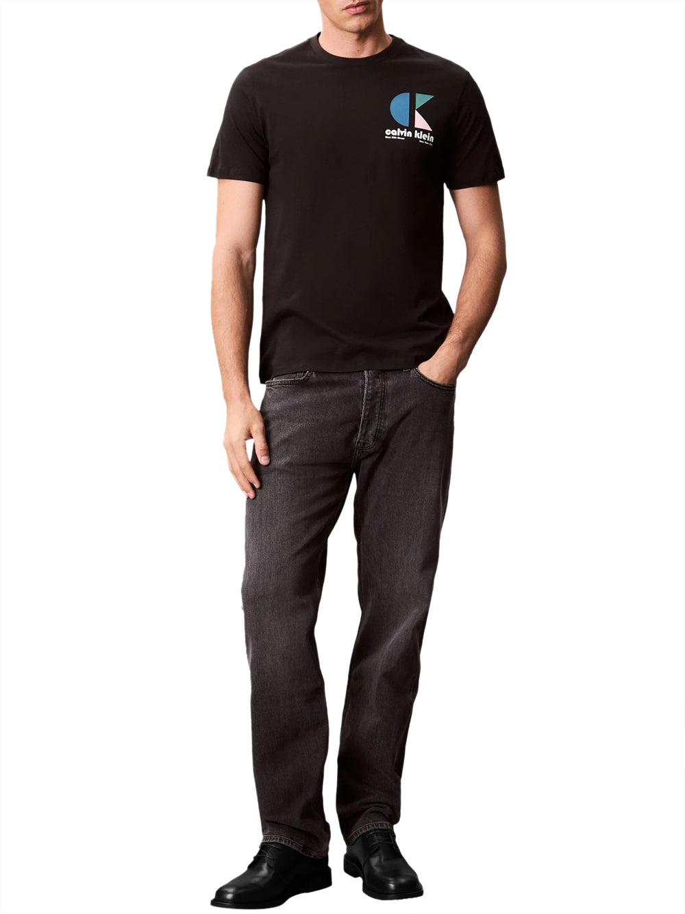 Calvin Klein T-shirt Uomo LV04RC843G Nero