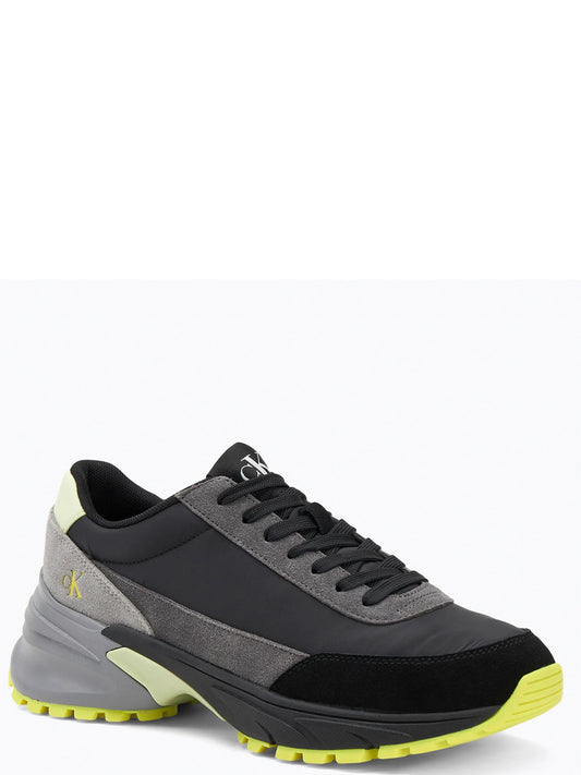 Sneakers Uomo Nero / Granito / Verde Lime