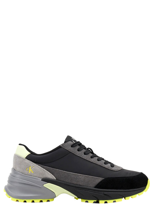 Sneakers Uomo Nero / Granito / Verde Lime
