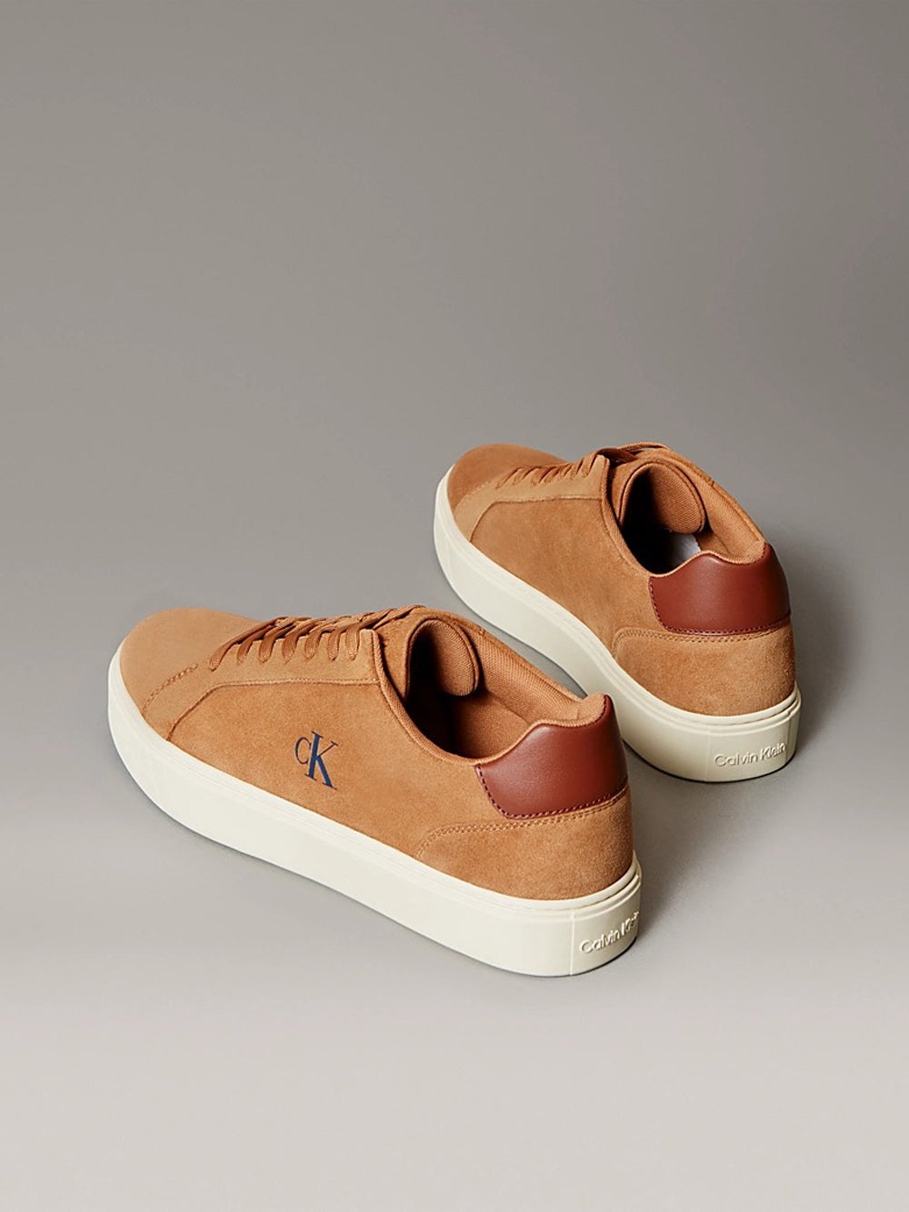 Calvin Klein Sneakers Uomo Marrone chiaro