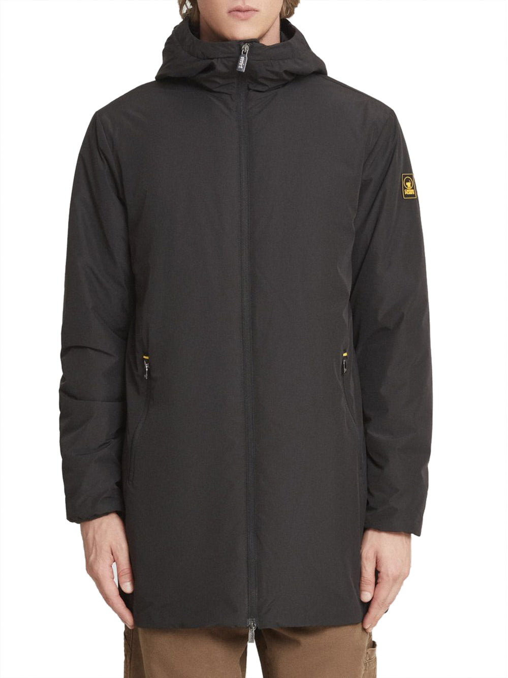 Ciesse Piumini Giubbino Uomo Hoodie Coat Nero
