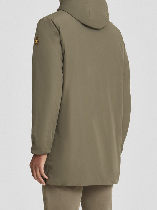 Ciesse Piumini Giubbino Uomo Hoodie Coat Olive Scuro
