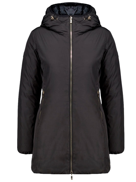 Ciesse Piumini Giubbino Donna Hoody Reversible Coat Nero