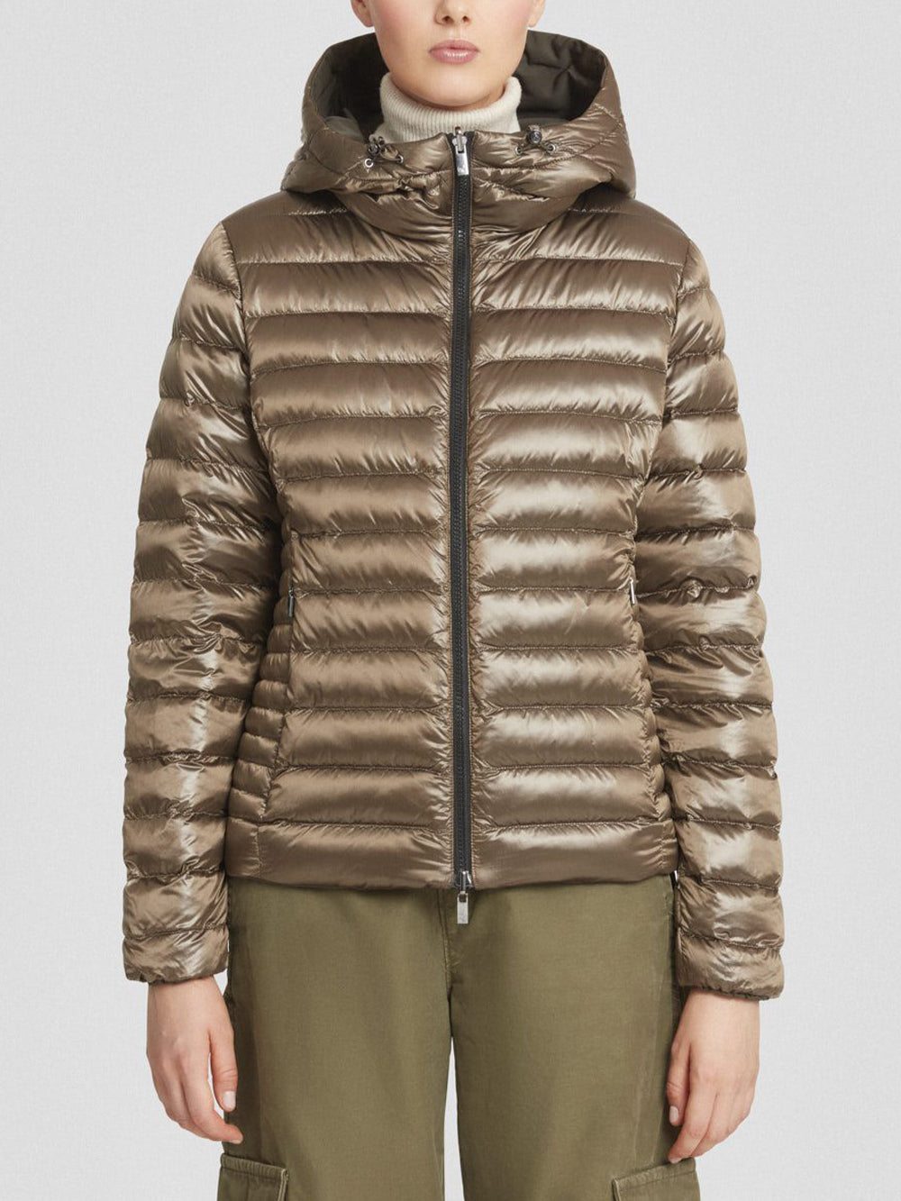 Ciesse Piumini Giubbino Donna LINDA 2.0 Reversible Verde militare