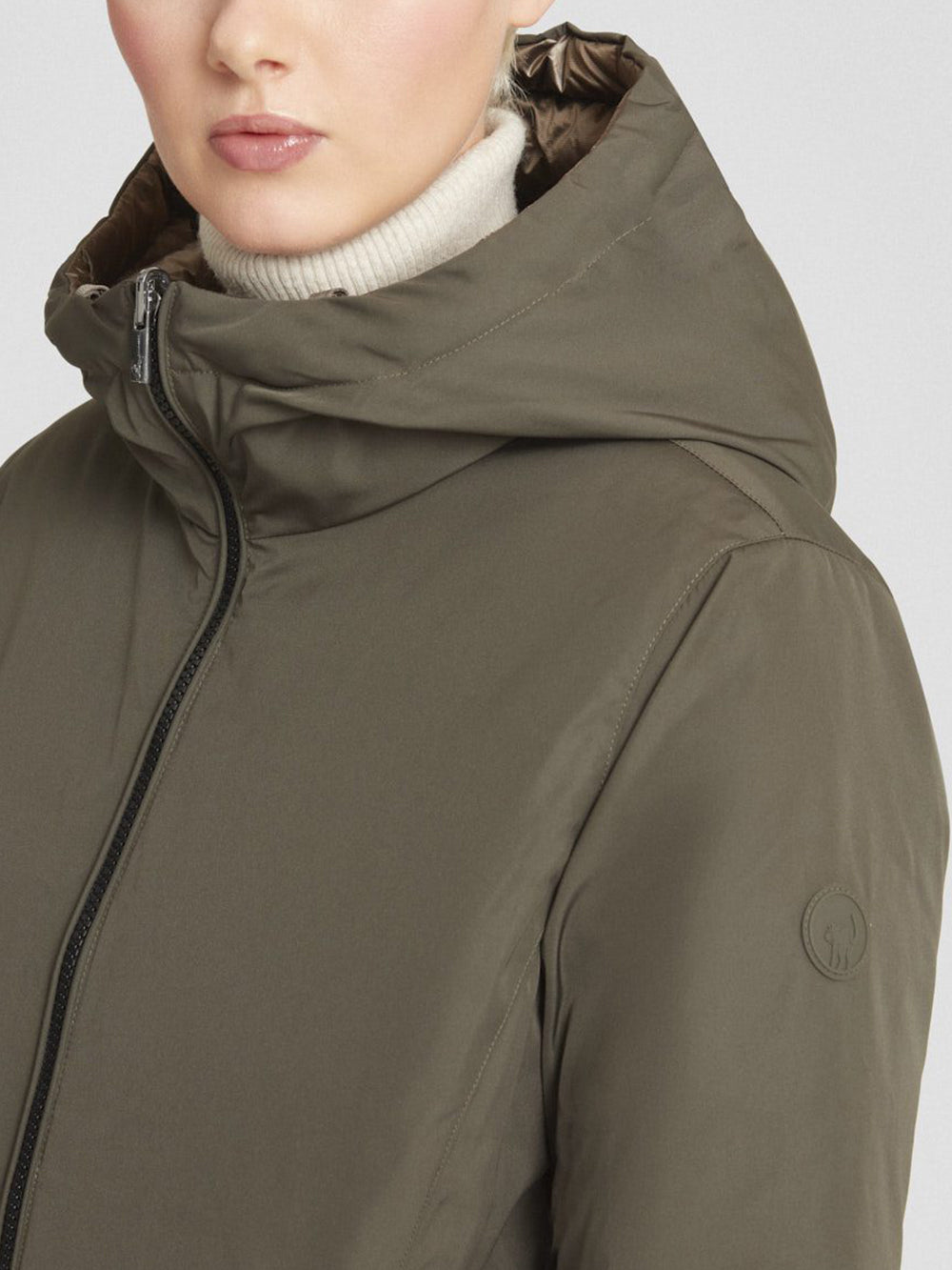 Ciesse Piumini Giubbino Donna LINDA 2.0 Reversible Verde militare