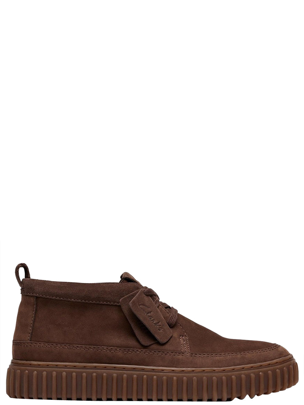 Clarks Sneakers Uomo Torhill Lacehi Marrone scuro