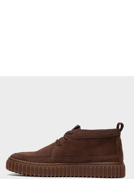 Clarks Sneakers Uomo Torhill Lacehi Marrone scuro