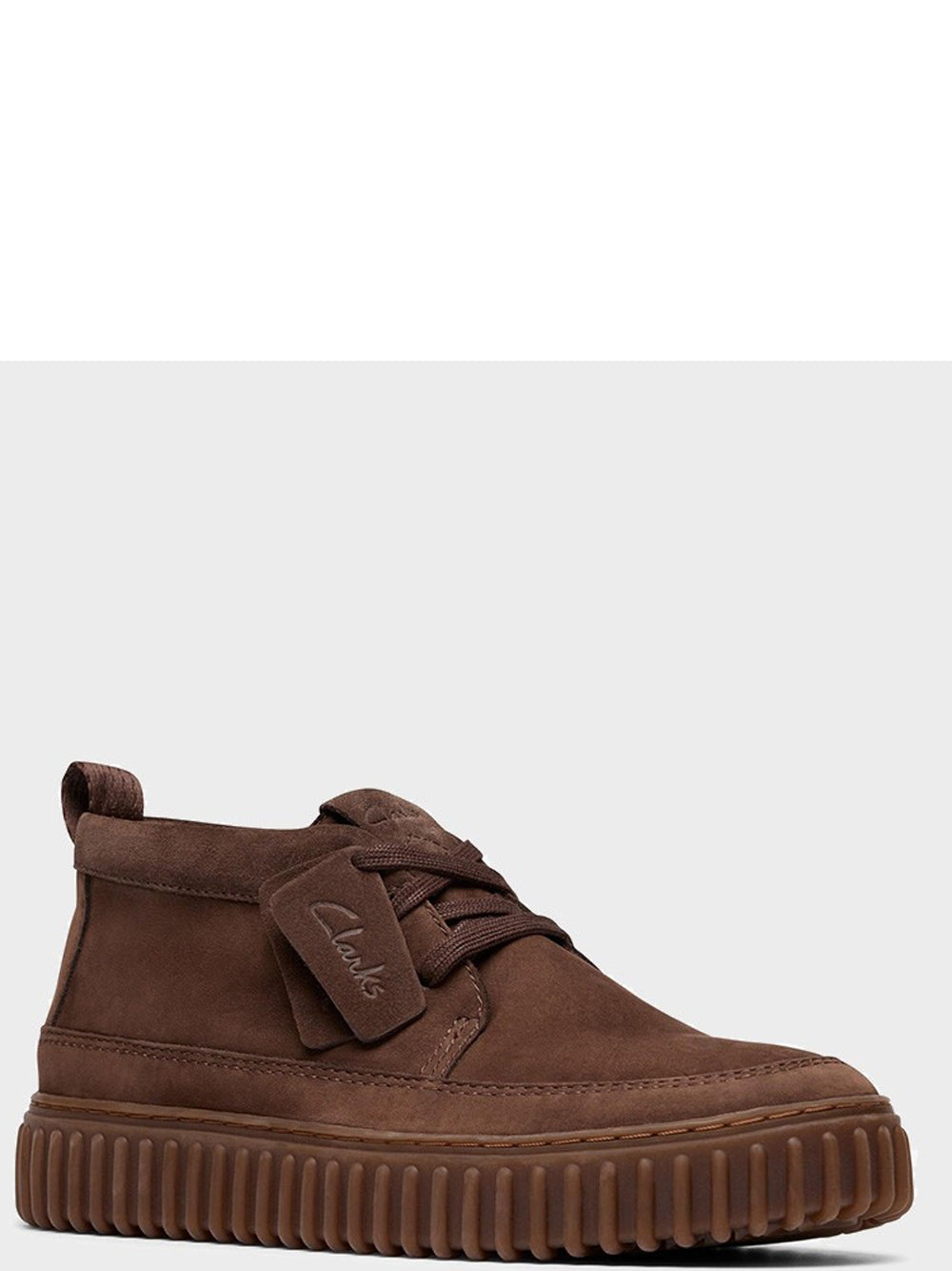 Clarks Sneakers Uomo Torhill Lacehi Marrone scuro