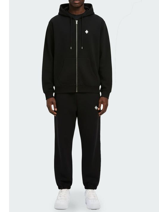 County of Milan Pantalone Tuta Uomo F5CAMAFP012 Nero
