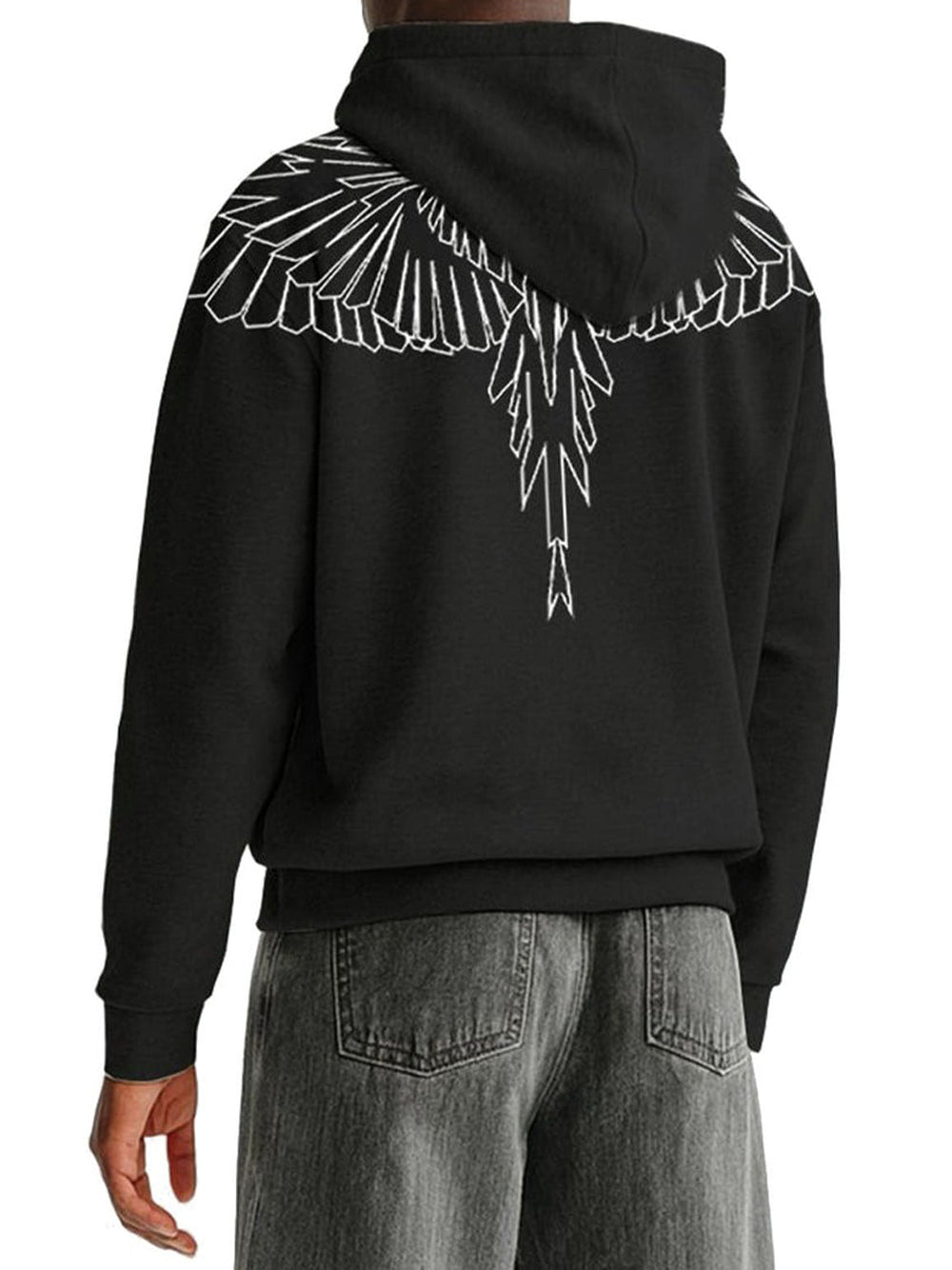 County of Milan Felpa Cappuccio Uomo F5CAMAHS002 Nero