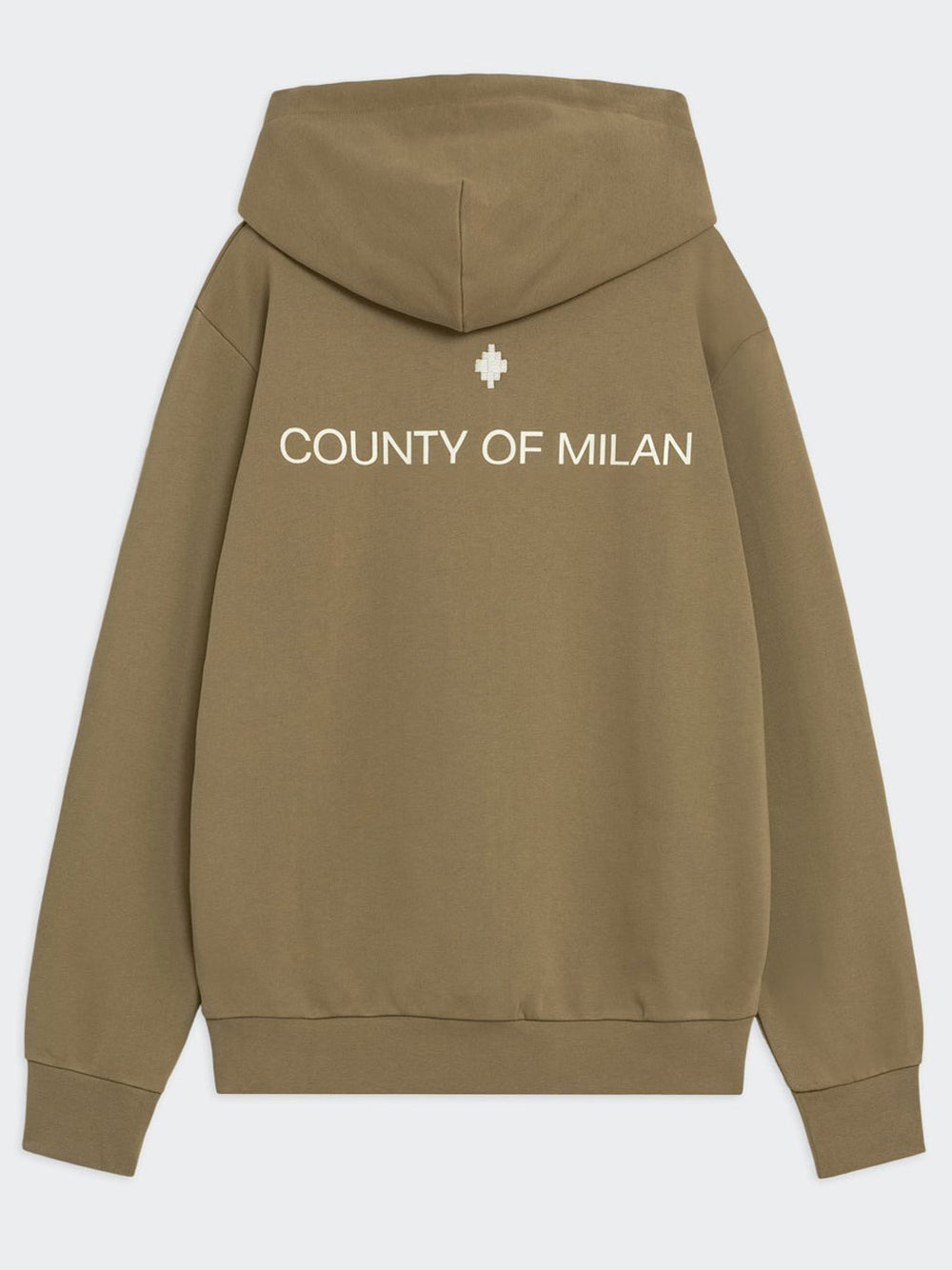 County of Milan Felpa Cappuccio Uomo F5CAMAHS011 A.CR_DES