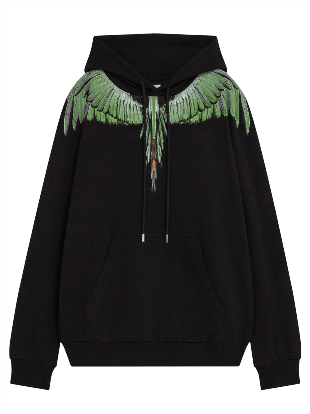 County of Milan Felpa Cappuccio Uomo F5CAMAHS028 Nero