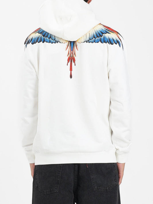 County of Milan Felpa Cappuccio Uomo Crema