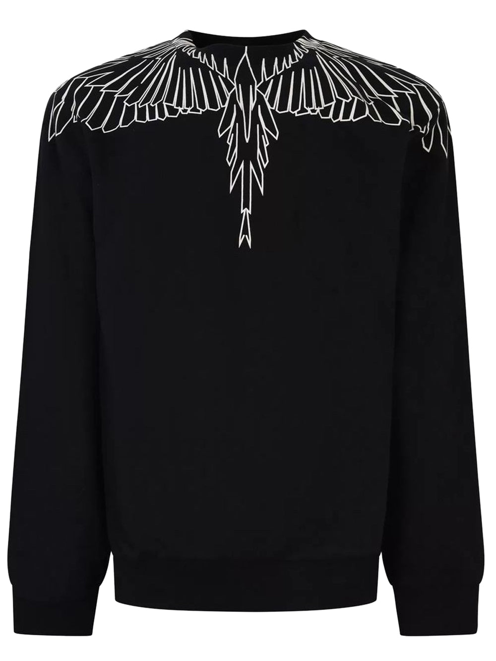 County of Milan Felpa Girocollo Uomo Nero