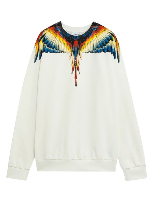 County of Milan Felpa Girocollo Uomo F5CAMASW025 Beige