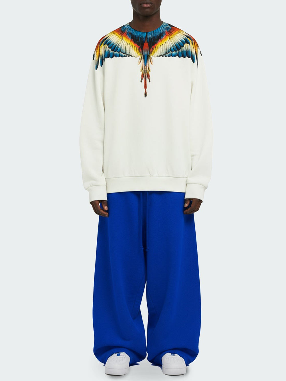 County of Milan Felpa Girocollo Uomo F5CAMASW025 Beige