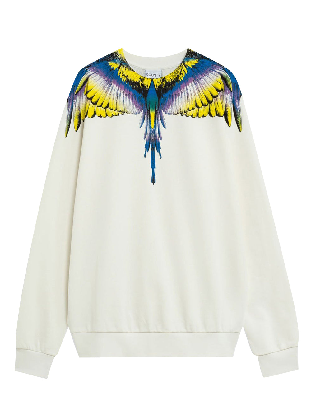 County of Milan Felpa Girocollo Uomo F5CAMASW061 Beige