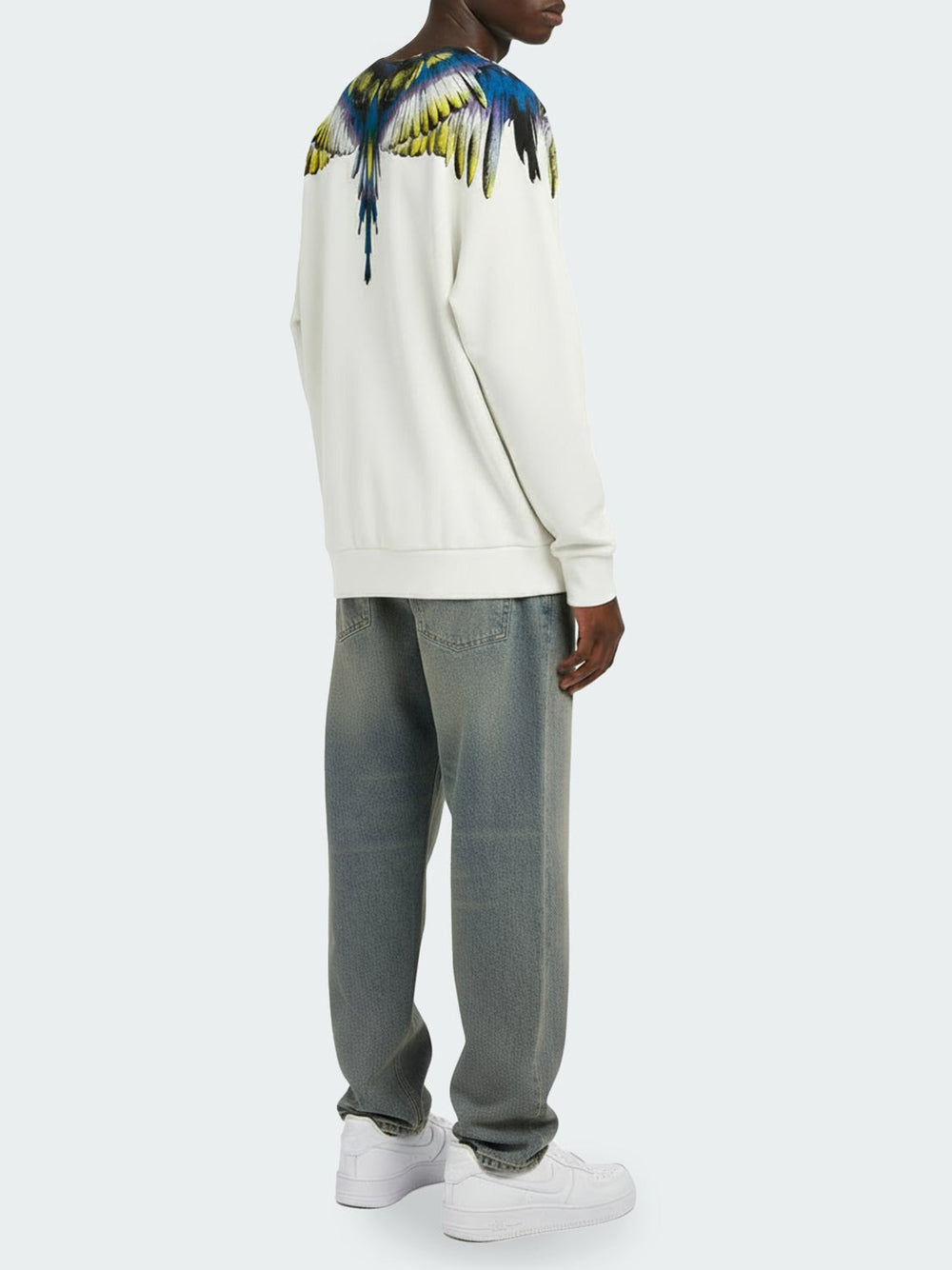 County of Milan Felpa Girocollo Uomo F5CAMASW061 Beige