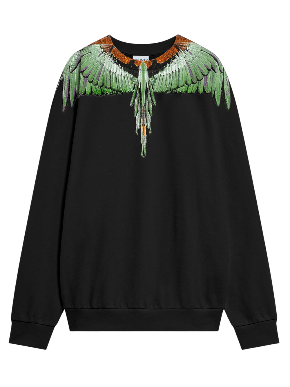 County of Milan Felpa Girocollo Uomo F5CAMASW062 Nero