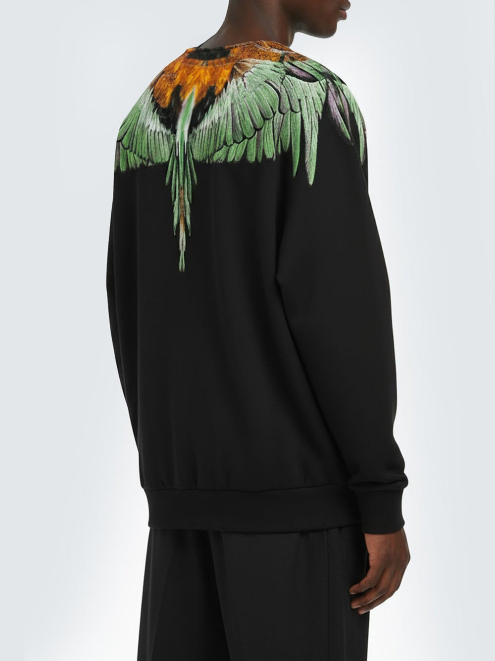 County of Milan Felpa Girocollo Uomo F5CAMASW062 Nero