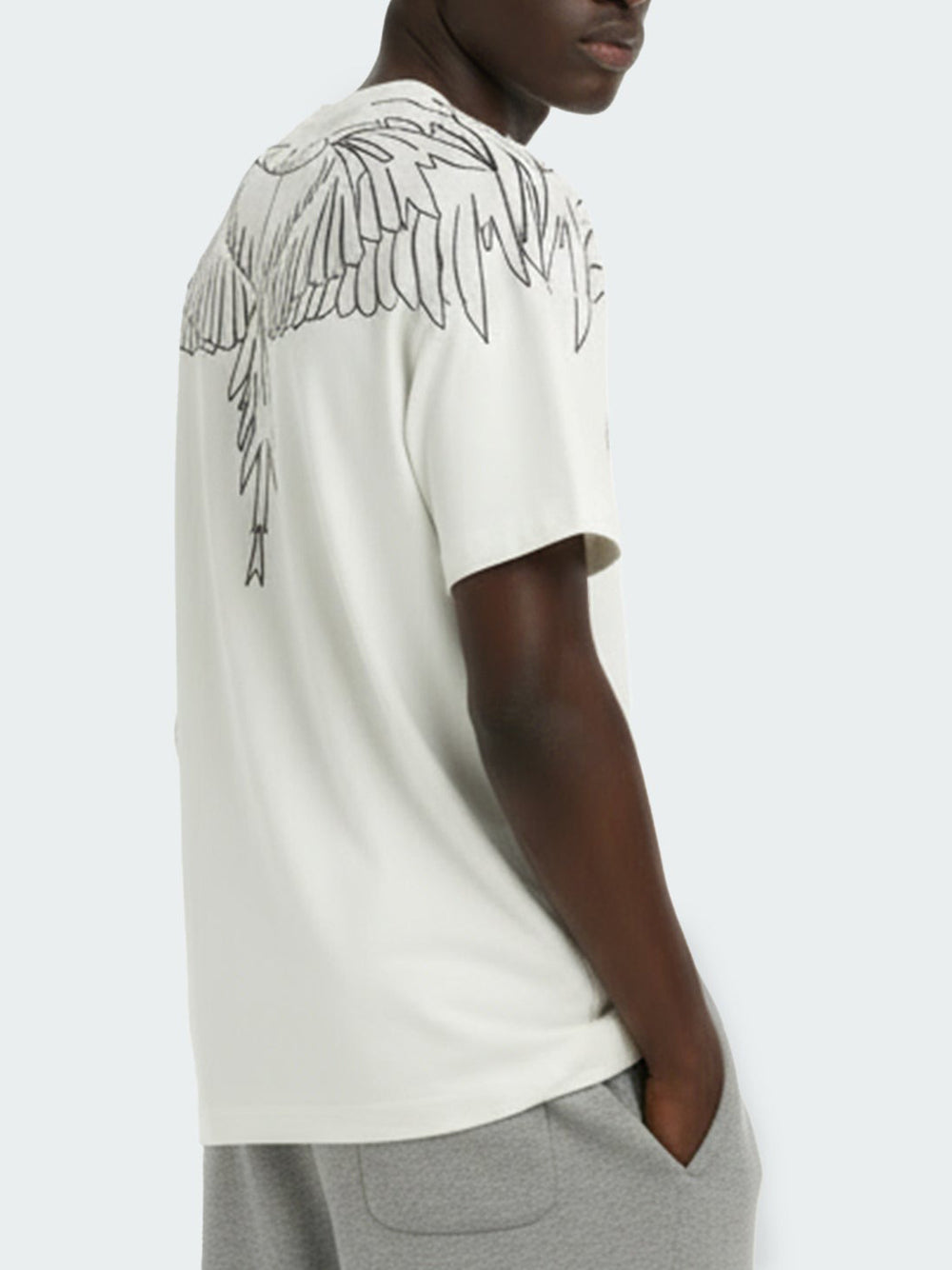 County of Milan T-shirt Uomo F5CAMATH003 Bianco