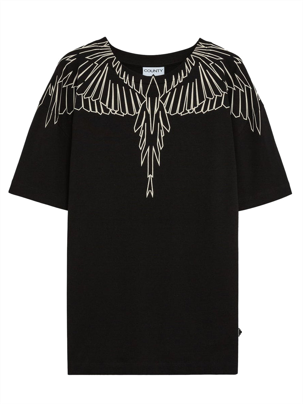 County of Milan T-shirt Uomo F5CAMATH003 Nero