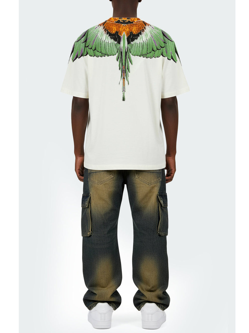 County of Milan T-shirt Uomo F5CAMATH027 Beige