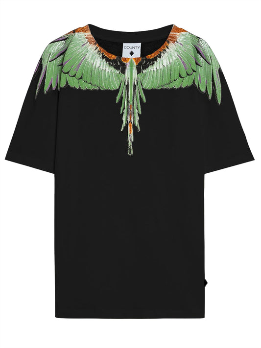 County of Milan T-shirt Uomo F5CAMATH027 Nero