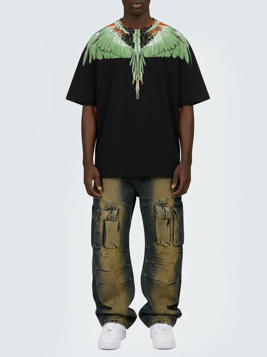 County of Milan T-shirt Uomo F5CAMATH027 Nero