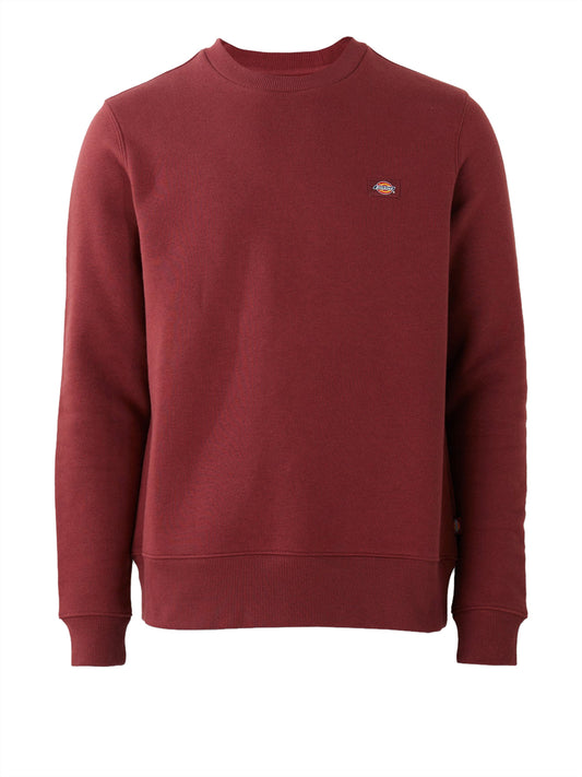 Dickies Felpa Girocollo Uomo Oakport Bordeaux