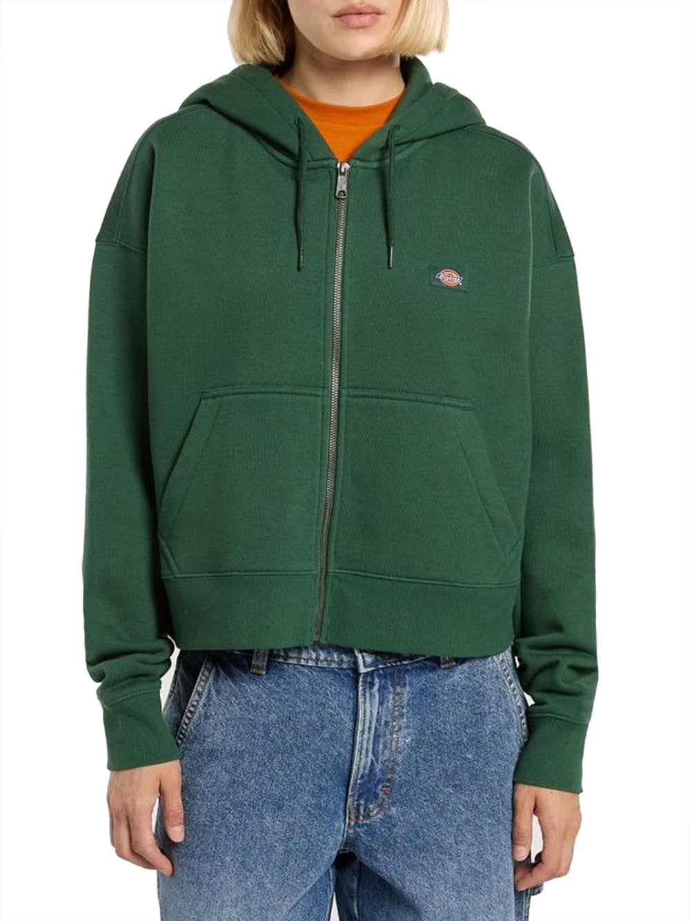 Dickies Felpa Cappuccio Donna Oakport Verde