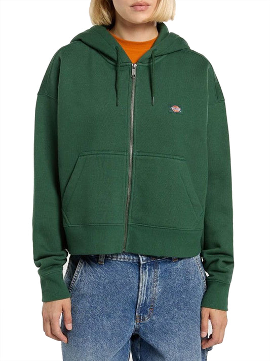 Dickies Felpa Cappuccio Donna Oakport Verde