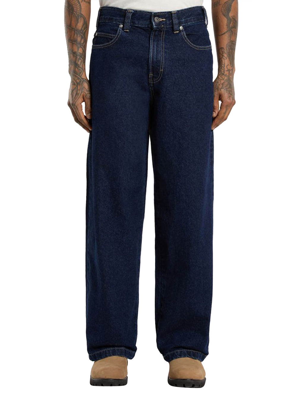 Dickies Jeans Regular Uomo Hilham Indigo scuro