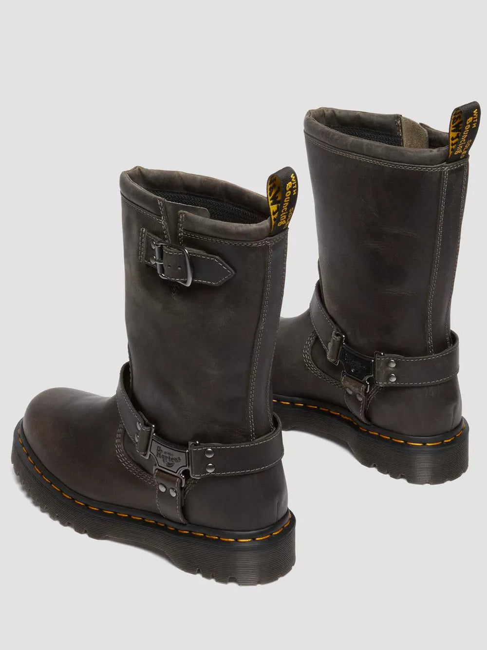 Stivaletti Donna Anistone Hi Black Wanama Grigio