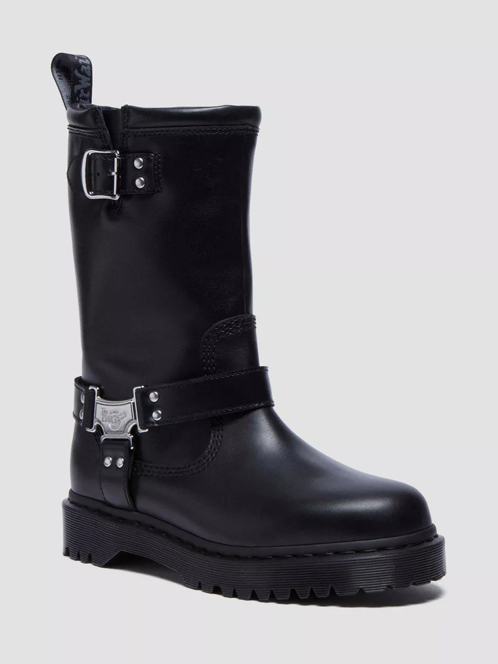 Dr. Martens Stivaletti Donna Anistone Hi Black Wanama Nero