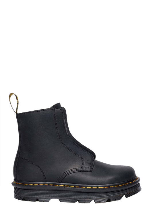 Dr. Martens Stivaletti Donna Zebzag Eh Suede Nero