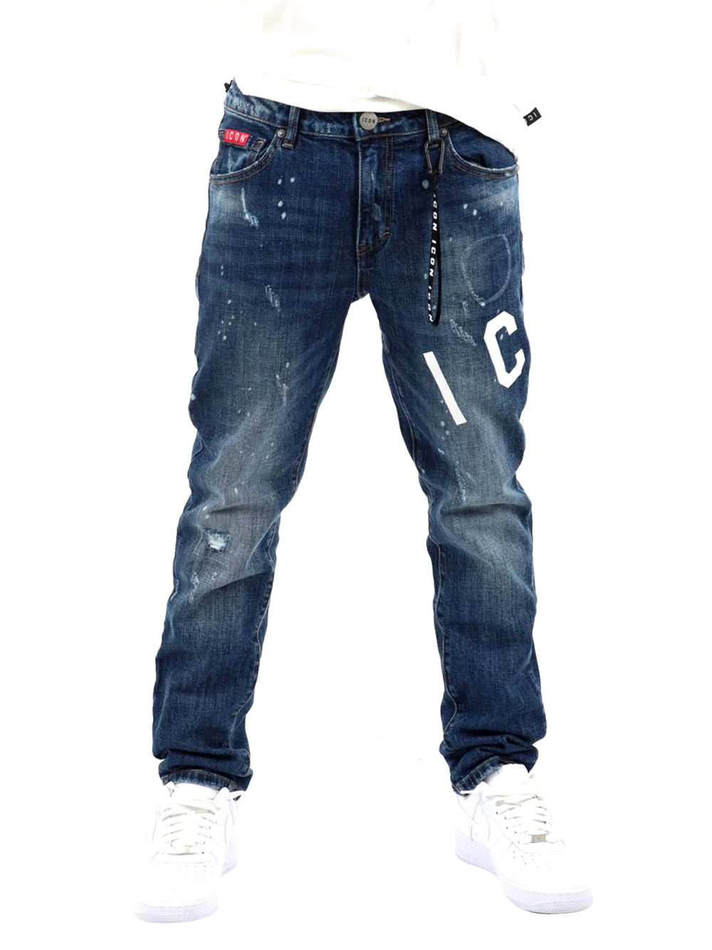 Icon Jeans Skinny Uomo Denim