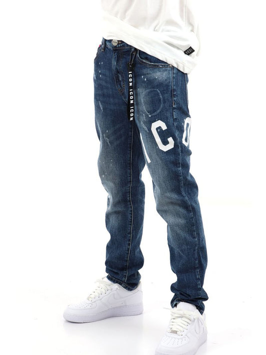 Icon Jeans Skinny Uomo Denim