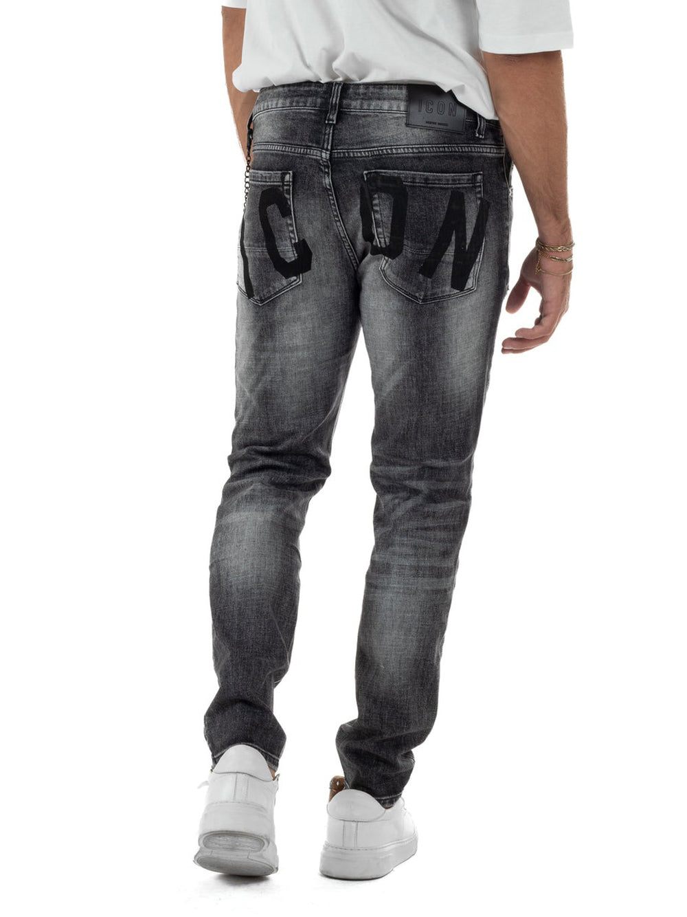 Icon Jeans Skinny Uomo Denim