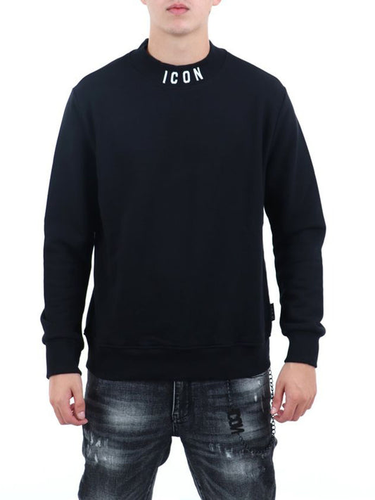 Icon Felpa Girocollo Uomo Nero