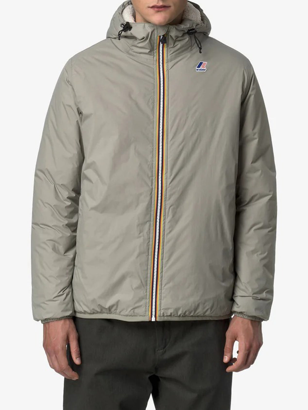 K-way Giubbino Uomo Le Vrai 4.0 Claude Orsetto Verde