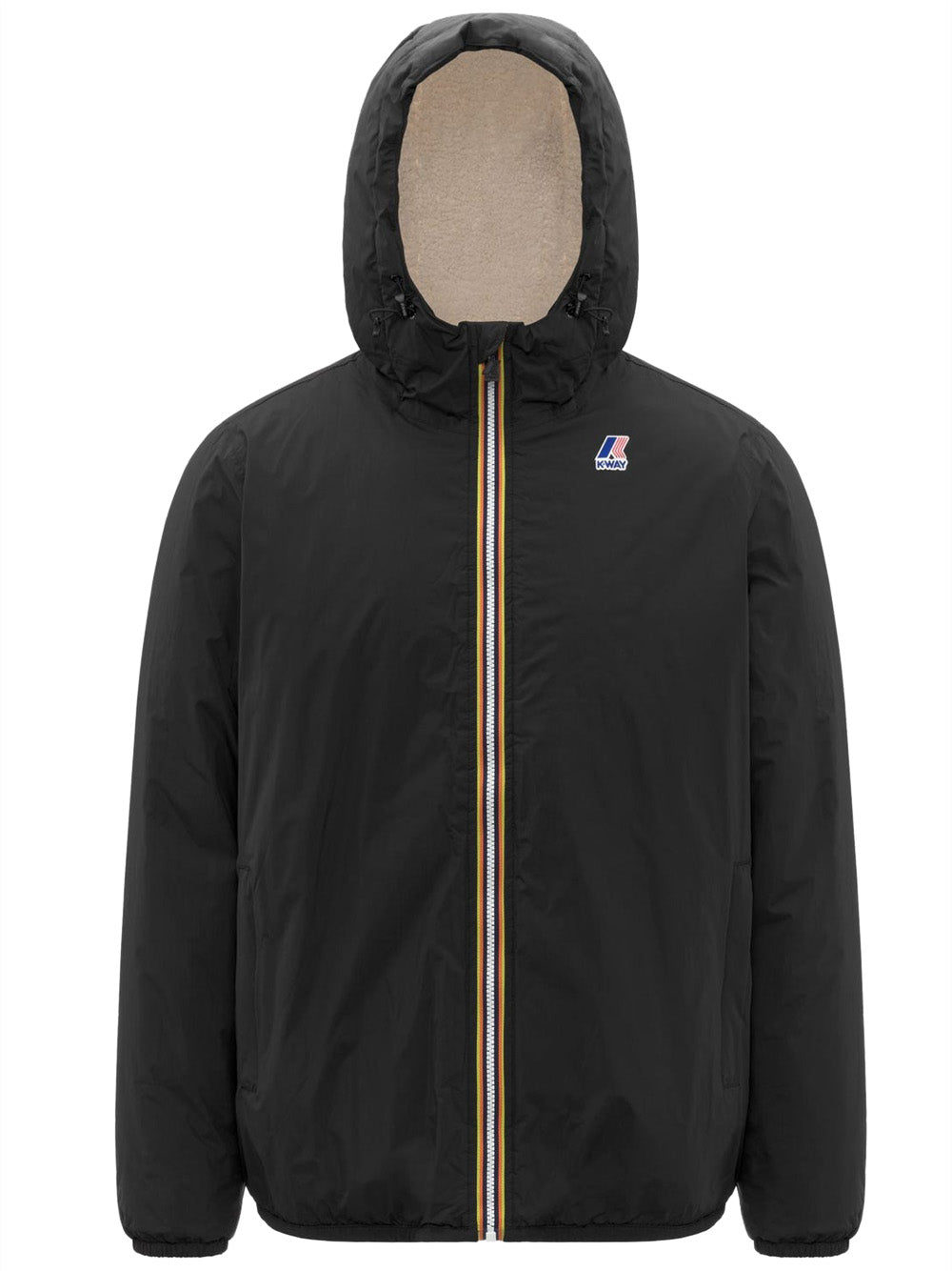 K-way Giubbino Uomo Le Vrai 4.0 Claude Orsetto Nero