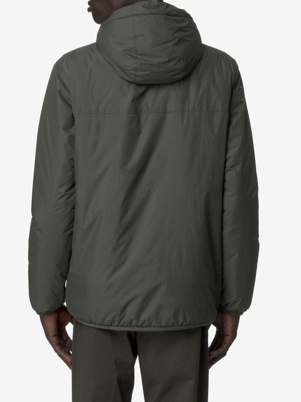 K-way Giubbino Uomo Le Vrai 4.0 Claude Orsetto Verde militare